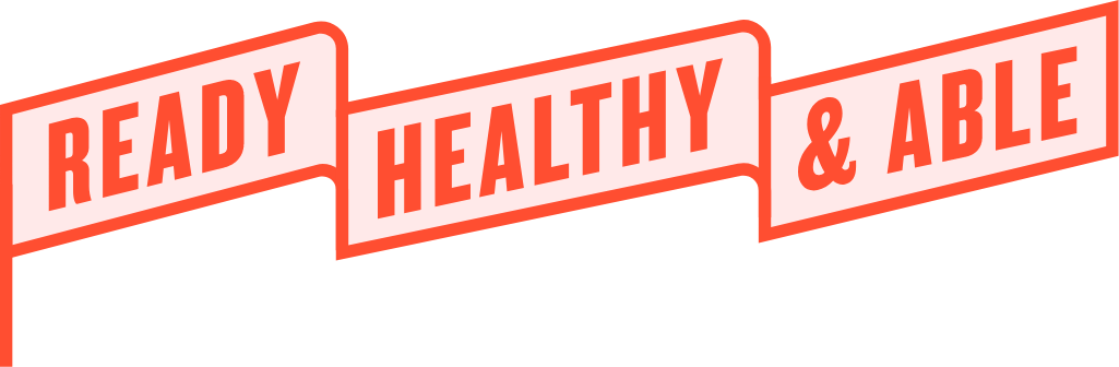 Ready, Healthy and Able Logo