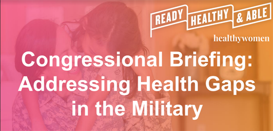 Policy Briefing: Addressing Health Disparities in the Military