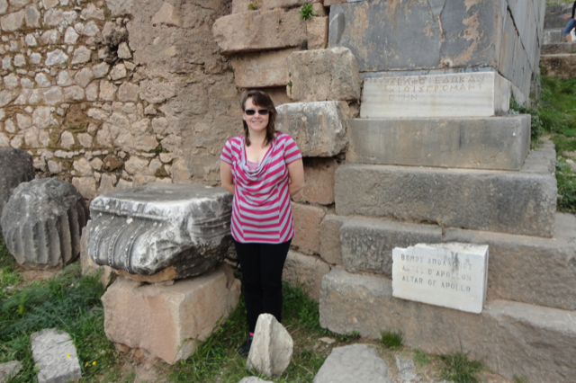 The Temple of Apollo at Delphi, 2014